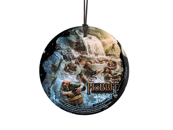 THE HOBBIT: THE DESOLATION OF SMAUG (Dwarves) StarFire Prints™ Hanging Glass