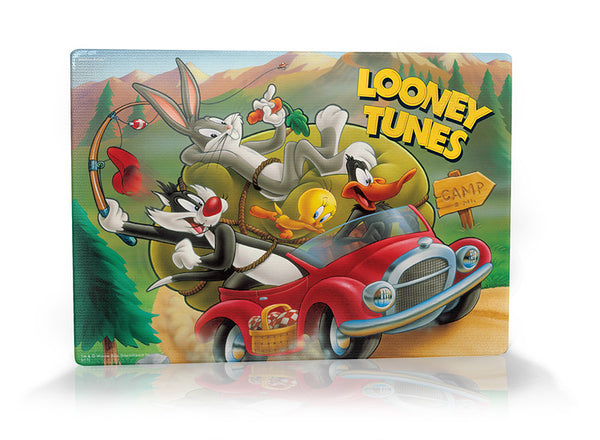 Looney Tunes™ (The Camping Trip) StarFire Prints™ Glass Cutting Board