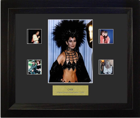 Cher (S1) Double 13 X 11 Film Cell Limited Edition COA