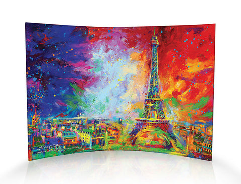 Blend Cota (Eiffel Tower) Curved Acrylic Print
