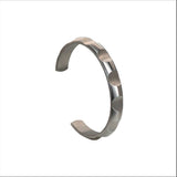 B.Tiff Simplicity Circle Indent Adjustable Bangle Cuff Bracelet
