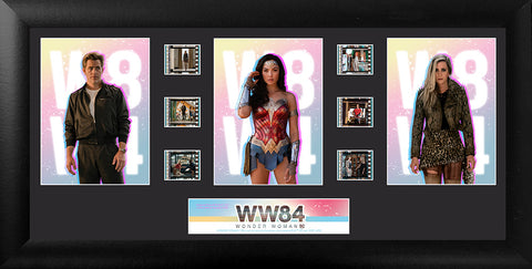 Wonder Woman 1984 (S1) Trio FilmCells™ Wall Art Presentation
