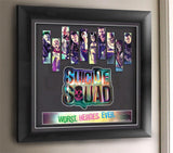 Suicide Squad 20 X 19 Framed Movie Art FMA0101 Limited Edition