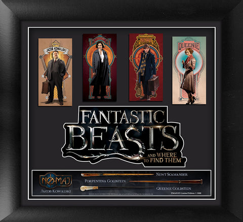 Fantastic Beasts And Where to Find Them 20 X 19 Framed Movie Art FMA0103 Limited Edition