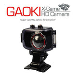 Gaoki X-Game Waterproof Sports HD Camera 1080p 12mp 60m Waterproof HD Remote New