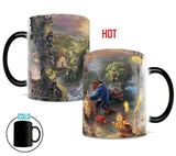 Thomas Kinkade Beauty and the Beast Falling in Love Morphing Mugs™ Heat-Sensitive Mug