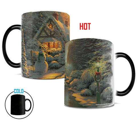 Thomas Kinkade Christmas Evening Morphing Mugs™ Heat-Sensitive Mug