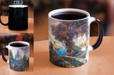 Thomas Kinkade Disney's (Cinderella Wishes Upon A Dream) Morphing Mugs Heat-Sensitive Mug