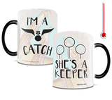 Harry Potter™ (I'm a Catch She's a Keeper) Morphing Mugs™ Heat-Sensitive Mug