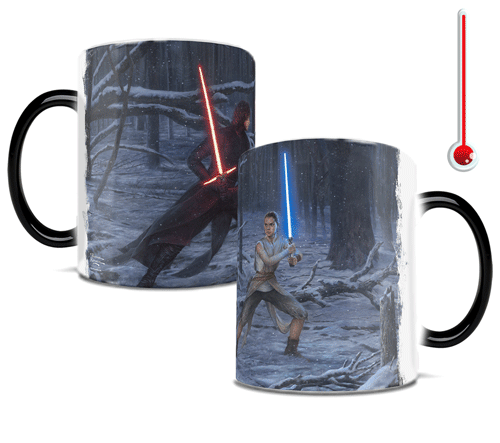 Star Wars (The Duel: Rey vs. Ren) Morphing Mugs® Heat-Sensitive Mug
