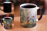 Thomas Kinkade (Mickey and Minnie Sweetheart Bridge) Morphing Mugs™ Heat-Sensitive Mug