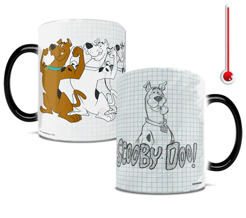 Scooby Doo (Sketchy Scooby) Morphing Mugs® Heat-Sensitive Mug