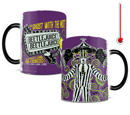 Beetlejuice (The Ghost with the Most) Morphing Mugs™ Heat-Sensitive Mug