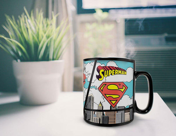 DC Comics Originals (Superman-Secret Identity)  Morphing Mugs™ Heat-Sensitive Clue Mug