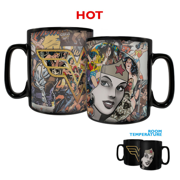 Wonder Woman (Papercut) Morphing Mugs Heat-Sensitive Clue Mug