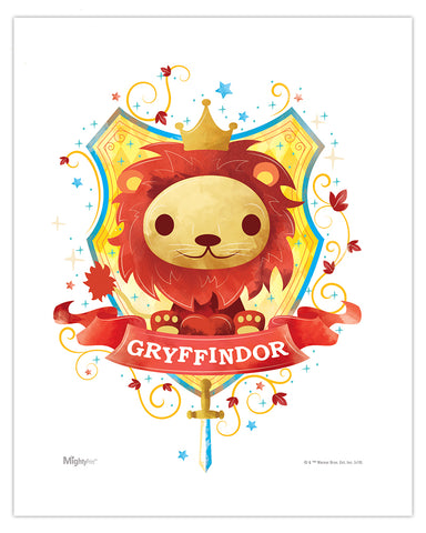 Harry Potter™ (Gryffindor Watercolor) MightyPrint™ Wall Art