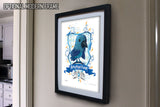 Harry Potter™ (Ravenclaw Watercolor) MightyPrint™ Wall Art