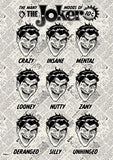 DC Comics Originals™ (Many Moods of Joker) MightyPrint™ Wall Art