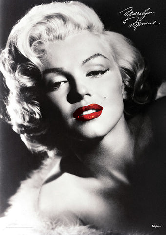 Marilyn Monroe (Red) MightyPrint™ Wall Art