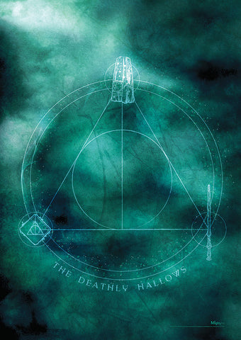 Harry Potter™ (Deathly Hallows) MightyPrint™ Wall Art