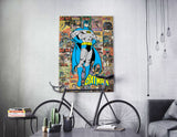 DC Comics Originals™ (Batman Collage) MightyPrint™ Wall Art