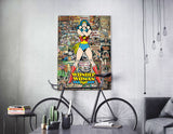 DC Comics Originals™ (Wonder Woman Collage) MightyPrint™ Wall Art