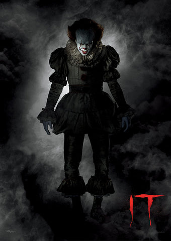 IT (Pennywise the Dancing Clown) Horror MightyPrint™ Wall Art