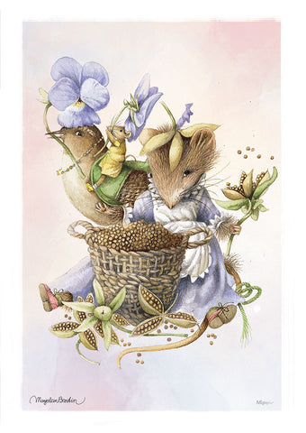 Marjolein Bastin (Vera the Mouse and the Chickpea Harvest) MightyPrint™ Wall Art