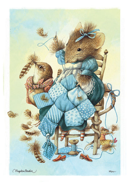 Marjolein Bastin (Vera the Mouse and the Sewing Quilt) MightyPrint™ Wall Art