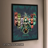 Aquaman (Unite the Kingdoms) MightyPrint™ Wall Art