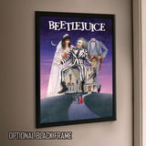 Beetlejuice (Movie Poster) MightyPrint™ Wall Art