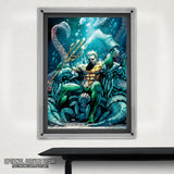 DC Aquaman (Throne of Atlantis) MightyPrint™ Wall Art