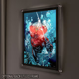 DC Aquaman (Black Manta Strikes) )MightyPrint™ Wall Art