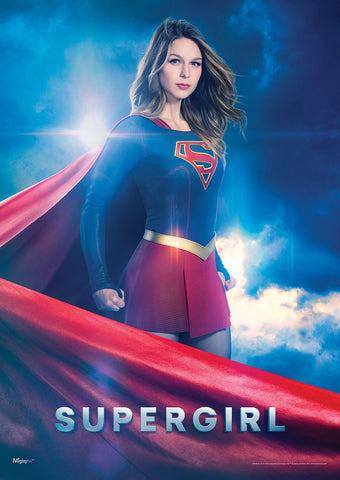 Supergirl (A Hero For Everyonel) MightyPrint™ Wall Art