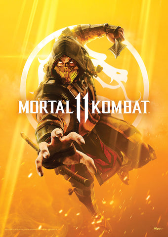 Mortal Kombat 11 (Get Over Here) MightyPrint™ Wall Art