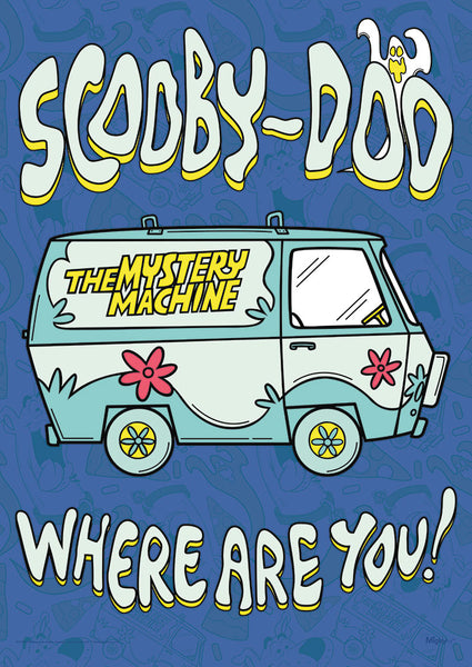 Scooby Doo (Where Are You) MightyPrint Wall Art