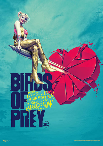 Birds of Prey (Golden Girl) MightyPrint™ Wall Art
