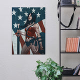 Wonder Woman™ (Star Spangled Banner) MightyPrint™ Wall Art