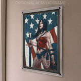 Wonder Woman (Star Spangled Banner) MightyPrint™ Wall Art