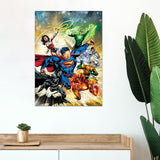 Justice League™ (Cosmos) MightyPrint™ Wall Art