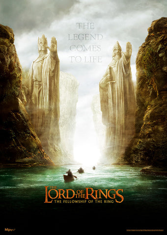 Lord of the Rings Trilogy (The Fellowship Of The Ring) MightyPrint™ Wall Art