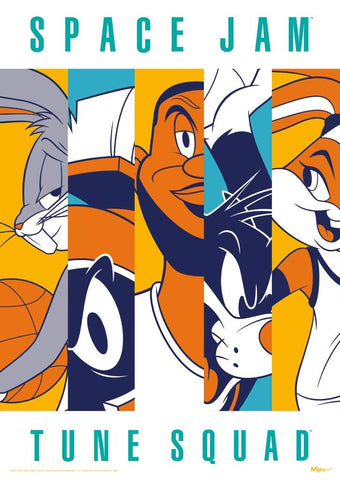 Space Jam: A New Legacy (Starting Line Up) MightyPrint™ Wall Art