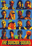 The Suicide Squad (Head Shots) MightyPrint™ Wall Art