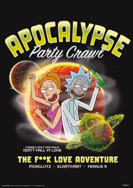 Rick and Morty (Apocalypse) MightyPrint™ Wall Art