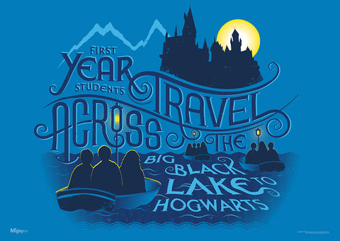 Harry Potter™ (Hogwarts Black Lake) MightyPrint™ Wall Art