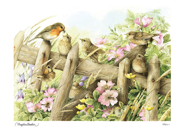 Marjolein Bastin (Baby Birds in Spring) MightyPrint™ Wall Art