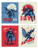 DC Batman (Gotham City Hero) TrendyPrint Wall Art Set