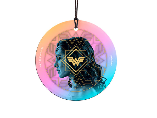 Wonder Woman 1984 (Neon) StarFire Prints Hanging Glass