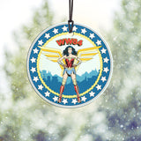 Wonder Woman 1984 (The Hero) StarFire Prints Hanging Glass