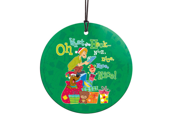 Scooby Doo (Nice for the Holidays) StarFire Prints™ Hanging Glass